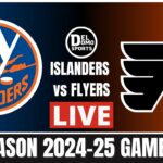 NEW YORK ISLANDERS VS PHILADELPHIA FLYERS 🏒 NHL Game Score Play-by-Play - APR 12, 2025