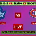 Montreal Canadiens Vs Toronto Maple Leafs LIVE Score UPDATE 2024-25 NHL Season Hockey Apr 12 2025