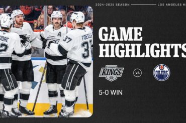 LA Kings Score Five Goals in Rout of Edmonton Oilers to Clinch Home-Ice Advantage in Playoffs!