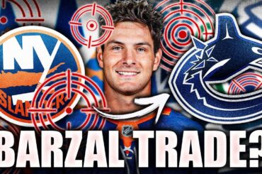 HUGE CANUCKS & ISLANDERS TRADE? MATHEW BARZAL TO VANCOUVER?