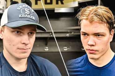 Nyman ja Kakko kertovat onnistumisistaan Krakenissa 🇫🇮 Nyman and Kakko on success in Seattle