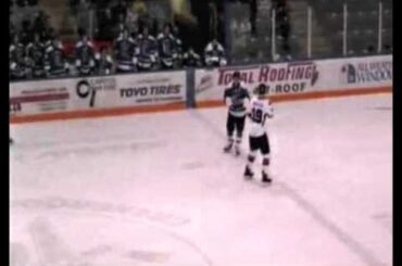 Cody Beach vs Brayden McNabb Nov 6, 2010