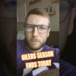 Edmonton Oilers End The Season Today #NHL