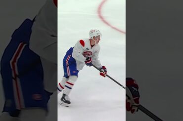 FIRST LOOK at Ivan Demidov in Habs gear 👀