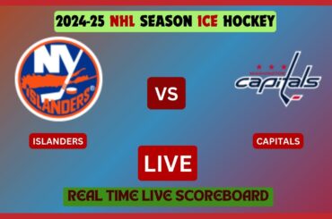 New York Islanders Vs Washington Capitals LIVE Score UPDATE 2024-25 NHL Season Hockey Apr 15 2025