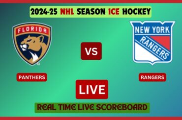 Florida Panthers Vs New York Rangers LIVE Score UPDATE 2024-25 NHL Season Hockey Apr 14 2025