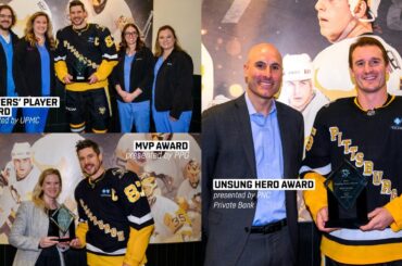Sidney Crosby and Noel Acciari Shine in Penguins Team Awards 2024-25