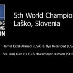 5th PingPongParkinson World Championship - Hamid & Ilya vs. Jurij Kure & Maksimilijan Butolen