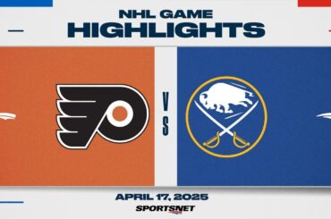 NHL Highlights | Flyers vs. Sabres - April 17, 2025