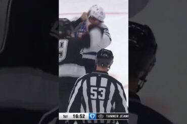 Toronto Maple Leafs Brandon Carlo vs Los Angeles Kings Jeff Malott 👀