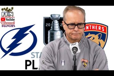 Paul Maurice, Florida Panthers Playoffs Practice Day vs Tampa Bay Lightning