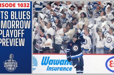 Winnipeg Jets vs. St. Louis Blues tomorrow, Stanley Cup Playoff Preview