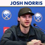 "I'm Feeling Good Now" | Josh Norris Discloses Injury Status | End-Of-Season Media | Buffalo Sabres