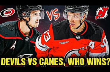 NJ Devils Vs Carolina Hurricanes, NHL Round 1 Playoff Prediction