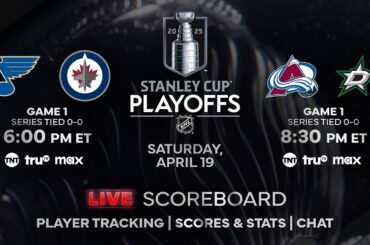 2025 NHL Playoffs - Game 1: Stars vs Avalanche