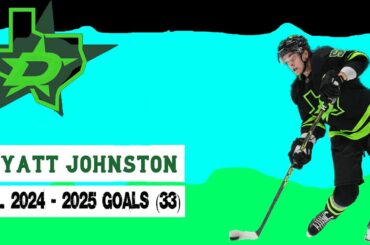 All Wyatt Johnston (33) Goals (#53) 2024 - 25