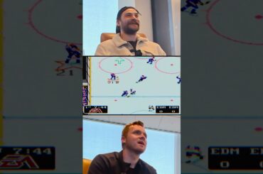 Stuart Skinner, Calvin Pickard Play EA Sports #nhl94