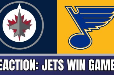 Reaction: Winnipeg Jets win Game 1 vs. St. Louis Blues 5-3