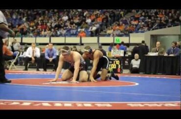 Zac Brunson wins fourth state title: 2012 OSAA Wrestling (5A 170 Final)