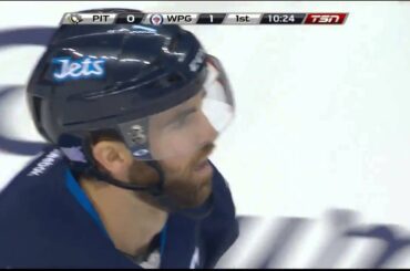 Andrew Ladd 1-0 Goal vs Penguins [Nov 6 2014]