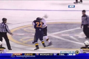 Milan Lucic vs Adam Mair Feb 9, 2010