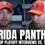 Sam Bennett & Niko Mikkola Discuss "Stronger" Florida Panthers, Playoff Series vs. Tampa Bay