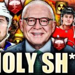 JIM RUTHERFORD TALKS ABOUT CANUCKS TRADE FOR JACK & LUKE HUGHES + QUINN HUGHES LEAVING?