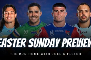 #NRL | Joel and Denan preview the Easter Sunday matchups! Titans vs Raiders and Knights vs Sharks!