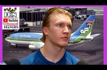 Anton Lundell: Florida Panthers Practice, Fly to Tampa for Game 1 v Lightning
