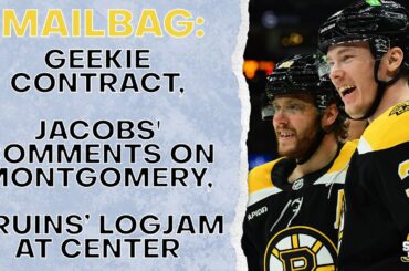 Geekie Contract, Jacobs' Comments on Montgomery, Goalie Combinations (Mailbag)| Skate Pod, Ep. 433