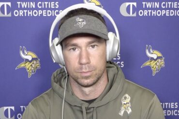 Klint Kubiak Offers Early Impressions of Kellen Mond, O-Line Additions, Cook's Workload and More