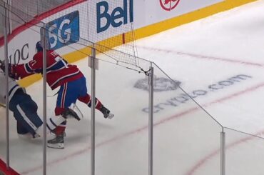 Jake Evans Roughing/Boarding Penalty, Nick Ritchie Drops The Gloves With Ben Chiarot