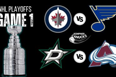NHL PLAYOFFS: GAME 1's!!! Join the conversation!