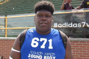 Caleb Jones OL 2017 Lawrence North High School