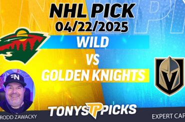 Minnesota Wild vs Vegas Golden Knights 4/22/25 NHL Pick Prediction