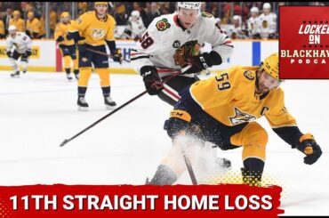 Chicago Blackhawks Bested 4-2 By Nashville Predators For 11th Straight Loss At United Center