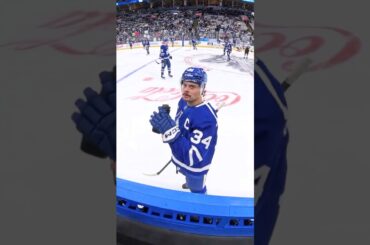 POV: Maple Leafs Warmups From The Bench 👀