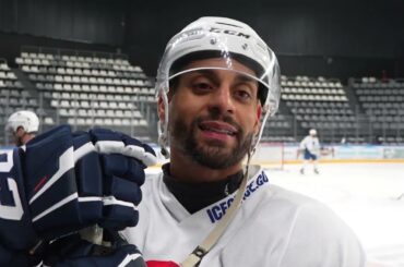 EDF. Premier entraînement à l'Aren'Ice
