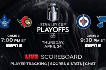 2025 NHL Playoffs - Game 3: St. Louis Blues vs. Winnipeg Jets