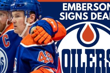 Edmonton Oilers SIGN Ty Emberson To 2 Year Extension | Oilers News