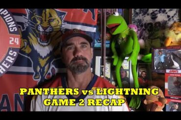 Florida Panthers vs Tampa Bay Lightning Game 2 Recap 4-24-25