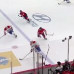 Newhook nice hit on Dowd