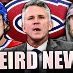 WEIRD NEWS FOR THE MONTREAL CANADIENS: MORE UNFORTUNATE INFO ON PATRIK LAINE + ARBER XHEKAJ