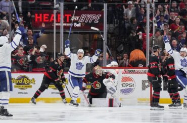 It's LEAFS in overtime AGAIN to take 3-0 LEAD!