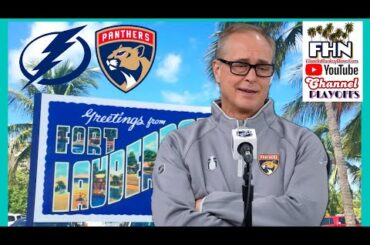 Paul Maurice: Update on Florida Panthers Captain Sasha Barkov for Game 3 v Lightning