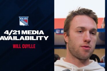 NYR 2025 Exit Day: Will Cuylle Media Availability | April 21, 2025