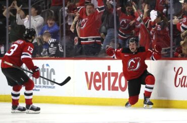 NEMEC in DOUBLE OT gives the DEVILS Game 3 🔥😈🚨