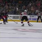 Joonas Korpisalo makes paddle save