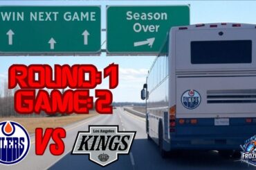 What seems to be the issue 🤔? 2025 Stanley Cup Playoffs: Round 1 Game 2: Edmonton Oilers Vs LA Kings