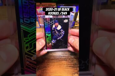 Liam Foudy 2020-21 UD Black Rookies /349